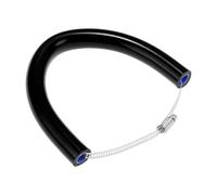 Hihaha Exhaust Protector Ring Anti Hot Ring Muffler Protector Cover Guard for Motorcycle Heat Shield Black 1 Set