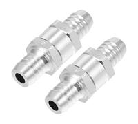 Hihaha Fuel Line Check Valve/Inner Non Return One Way Check Valve Fuel Petrol Gasoline Diesel for Fuel Systems/Durable Aluminum Alloy 5/8" 16mm OD / 2pcs