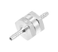 Hihaha Fuel Line Check Valve/Inner Non Return One Way Check Valve Fuel Petrol Gasoline Diesel for Fuel Systems/Durable Aluminum Alloy 5/32" 4mm OD / 1pcs