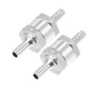 Hihaha Fuel Line One Way Check Valve 1/4" 6mm OD 2 Pcs