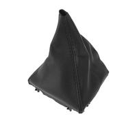 Hihaha Gear Shift Stick Gaiter for BMW F30 F31 2012-2018 Gear Stick Knob Cover Boot Shift Cover Dustproof Leather 1 Pc Black