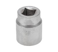 Hihaha Heavy Duty Impact Socket Hardware Tool for Car Motorcycle Dirtbike Durable High Carbon Steel 57mm Length 1 Pcs Silver Tone 6 Point 32mm 19mm Drive