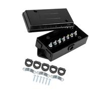 Hihaha Junction Box/for Truck/Metal Plastic / 1Set Black