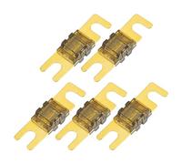 Hihaha Mini ANL Fuses 70A / Audio CD Fuse for Car / 5 Pcs Gold Tone Brown