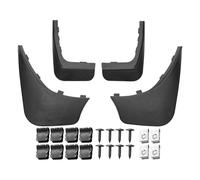 Hihaha Mud Flaps Splash Guards Direct Fit for Smart Fortwo 451 2007-2014 Front & Rear Pre-Drilled 1 Set All-Weather Protection Kit