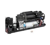Hihaha No.37206789450 Air Suspension Compressor with Bracket and Valve for BMW 730i 730Li 2009-2015 / Lower Air Ride Pump/Stable / 1 Pcs