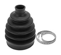Hihaha No.495941F200 CV Joint Boot Kit W/Clamps for Kia Sportage 2005-2010 Outer Constant Velocity Joint Boot Strong Durable Rubber 1 Set Black