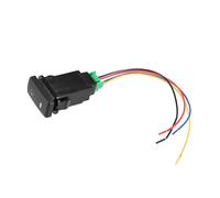Hihaha Rear Fog Light Switch for Toyota 1 Pcs Black