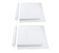 Hihaha RV Panel Screen Door Slider Panel with Slide Stop Replacement/Inner for RV Trailer Camper Motorhome Starcraft/Durable Plastic / 2 Pcs