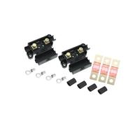 Hihaha Set 50A Fuse Kit 2 x ANS Holder 3 x 50 AMP Fuses Dual Battery Durable Material