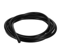 Hihaha Silicone Vacuum Tubing Hose Automotive Vacuum Line for Toyota High Temperature 6.6ft 1/16" 2mm ID 3.5mm Thickness 1 Pc Black