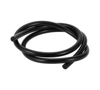 Hihaha Silicone Vacuum Tubing Hose Automotive Vacuum Line High Temperature 3.3FT 1/16" 2mm ID 3.5mm Thickness 1 Pc Black