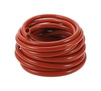 Hihaha Silicone Vacuum Tubing Hose Automotive Vacuum Line High Temperature 33FT 1/2" 12mm ID 2mm Thickness 1 Pcs Red