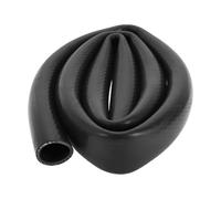 Hihaha Silicone Vacuum Tubing Hose Automotive Vacuum Line High Temperature 4.9Ft 1" 25mm ID 3mm Thickness 1 Pc Black 130PSI Max Pressure