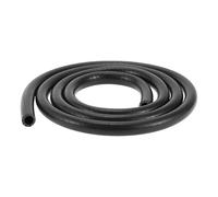 Hihaha Silicone Vacuum Tubing Hose Automotive Vacuum Line High Temperature 6.6Ft 1/2" 12mm ID 3mm Thickness 1 Pc Black 130PSI Max Pressure
