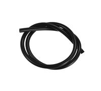 Hihaha Silicone Vacuum Tubing Hose ID 4mm Wall Thickness 3mm 1m Black Durable Material