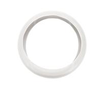 Hihaha Steering Wheel Cover Durable Silica Gel 1 Pcs White