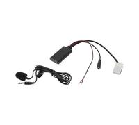 Hihaha Stereo Radio Harness with Microphone Handsfree for Volkswagen RCD510 RCD310+ CD Bluetooth AUX Adapter Music Cable Convenient 17.5cm 1 Set Black