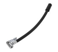 Hihaha Tire Inflator Extension Tube Air Pump Extend Hose Adapter Tire Valve for Car Motorcycle Bicycle Durable Nylon 10.24inch M6x1.0 16mm OD Black