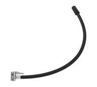 Hihaha Tire Inflator Extension Tube Air Pump Extend Hose Adapter Tire Valve for Car Motorcycle Bicycle Durable Nylon 17.72inch M6x1.0 16mm OD Black