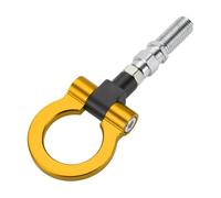 Hihaha Tow Hook/Universal Car Front Bumper Towing Hook/Durable Metal Rotary Tow Hook Ring 19cm 2.5mm 1pcs Gold Tone