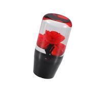 Hihaha Universal Car Gear Shift Knob, Manual Automatic Stick Gear Shifter Knob, Acrylic, Red, 1 Set Item Replacement Durable Material