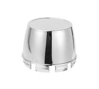 Hihaha Universal Car Wheel Center Hub Cap/Rim Cover Hub Caps/for Most Cars/Snap-in Plastic 70mm 2.76" OD / 1 Pc Chrome Silver Tone