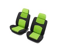 Hihaha Universal Front Car Truck Seat Cover Kit Protector Pad Black Green Durable Material