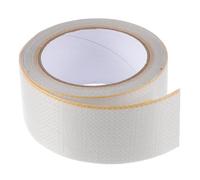 Hihaha Weatherstrip Tarpaulin Repair Tape/Outer Leak-Proof Tent Awning Tape Tear Resistant Tape for Truck RV Car/Waterproof PE 1.97"x26.25ft / 1 Pc White