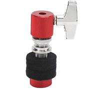 HiHat Clutch Jazz Drum Aluminum Alloy Cymbal Rack Holder Quick Release Automatic Locking System for Drummers Musical Instrument Accessories (Red)
