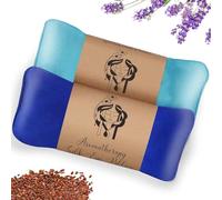 Hihealer Silk Eye Mask Set of 2 Lavender Weighted for Sleeping, Yoga, Spa, Meditation, Wet and Cold Compresses, Self-Care Relaxation Gifts Women