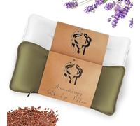 Hihealer Silk Eye Mask Set of 2 Lavender Weighted for Sleeping, Yoga, Spa, Meditation, Wet and Cold Compresses, Self-Care Relaxation Gifts Women