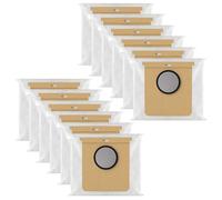 HIHEPA 12Pack 2.5L Dust Bags for Eufy L60/L60 SES /L50/L50 SES Vacuum Cleaner 4000pa,Replacement Dust Bag for Conga Home 1000,8090 Ultra,9090AI,for Haier H9 Plus Vacuum Cleaner, HH-L50-12