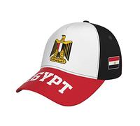 hihihihihihihihi Egypt Flag Egyptian Baseball Cap Full Print Adult Men Hat Patriotism Supporter Soccer Caps Black