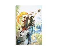 HIHIOI Anime Legend of Korra Poster Canvas Art Poster And Wall Art Picture Print Modern Family Bedroom Decor Posters 12x18inch(30x45cm)