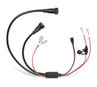 Hihitomorrow Replacement for Garmin 010-12676-40 All-in-One Black Portable Power Cable Adapter Cord Parts, Fit for Panoptix LiveScope & Ice Fishing Bundle System, Connect for ECHOMAP Chartplotter