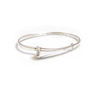 Hiho Silver Hunting Horn Bangle
