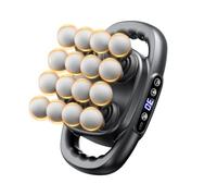 HIHOBDAY 16 Head Massage Gun Mini Deep Tissue,Portable Muscle Percussion Massager with 3 Modes & 30 Intensities Handheld Back Massagers for Full Body Pain Relief,Christmas Gifts for Women Men