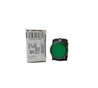 HIHSYEWYB 1Pcs XB5AW33B5 Illuminated Push Button, Harmony XB5, Plastic, Green Flush, 22mm, Universal LED, Plain Lens, 1NO + 1NC, 24V AC/DC