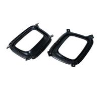 HIIAW Fog Lamp Eyebrow Cover For Kia For Sorento 2013 Car Front Bumper Fog Light Frame Foglights Trim Grille Hood Fog Lamp Cover Shade 86523-2P510 86524-2P510