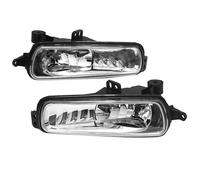 HIIAW Front Bumper Driving Fog Lamp 1Pair Front Bumper Fog Light Part Kit F1EB-15A255-AB F1EB-15A254AB For Focus For Transit 2015-2018 Spot Lamps With Bulb