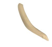 HIIAW Interior Passenger Door Pull Handle Outer Cover Trim for F15 for F16 for X5 for X6 2014-2018 Door Panel Handle Pull Trim(Right Beige)