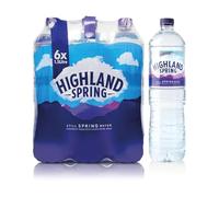 Hiighland Spring Still Spring Water 6 x 1.5L | Natural Mineral Water | Pure, Fresh & Sourced from Scotland | Zero Calories & No Additives