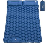 HiiPeak Double Sleeping Pad - Ultralight Inflatable Sleeping Mat with Built-in Foot Pump, Durable Compact Waterproof Camping Air Mattress for Camping, Backpacking, Hiking, Tent Trap Traveling