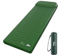 HiiPeak Memory Sleeping Pad, Compact Ultra-Thick Foam Sleeping Mats with Pillow for Camping, Easy Inflate&Deflate,9.5 R-Value Insulated Camping Mattress Pad for Car Travel Tent