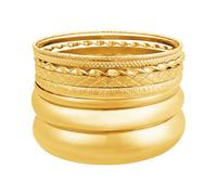 HIIXHC Bangles Bracelets for Women Bracelet Stack Chunky Indian Multi Bangle Bracelet Set Punk Bracelets Jewelry for Women Gift, One Size, Metal, no gemstone