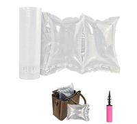 Hijelyn Purse Stuffing for Shape 100 Count Inflatable Air Pillows for Shipping 8.3"x11.8" Air Bags for Packing with Pump Recyclable Packaging Filler Alternative to Packing Peanuts Shipping Supplies