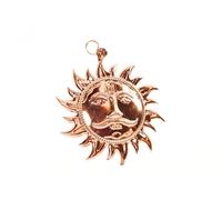 Hijet Copper Sun Hanging Decorative Sun Wall Hanging,6.5 X5 Inch,Vastu Balancing,Surya Idol For Vastu,Fame, Success and Prosperity