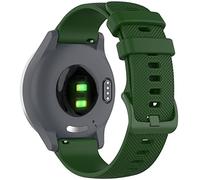 Hijiawee Compatible with Fossil Sport 41mm Straps, 18mm Quick Release Silicone Replacement Band for Fossil Gen 4 Venture HR/Fossil Q Venture Gen 3 Accessories (Green)