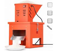 HiJiuAn Electric Grain Mill Grinder Machine, 1000w/1200w/1500w Commercial Spice Grinders, Adjustable 3-level, W/3 Pcs Sieves (coarse/medium/fine Mesh), For Grain Nuts Seasoning 1000W